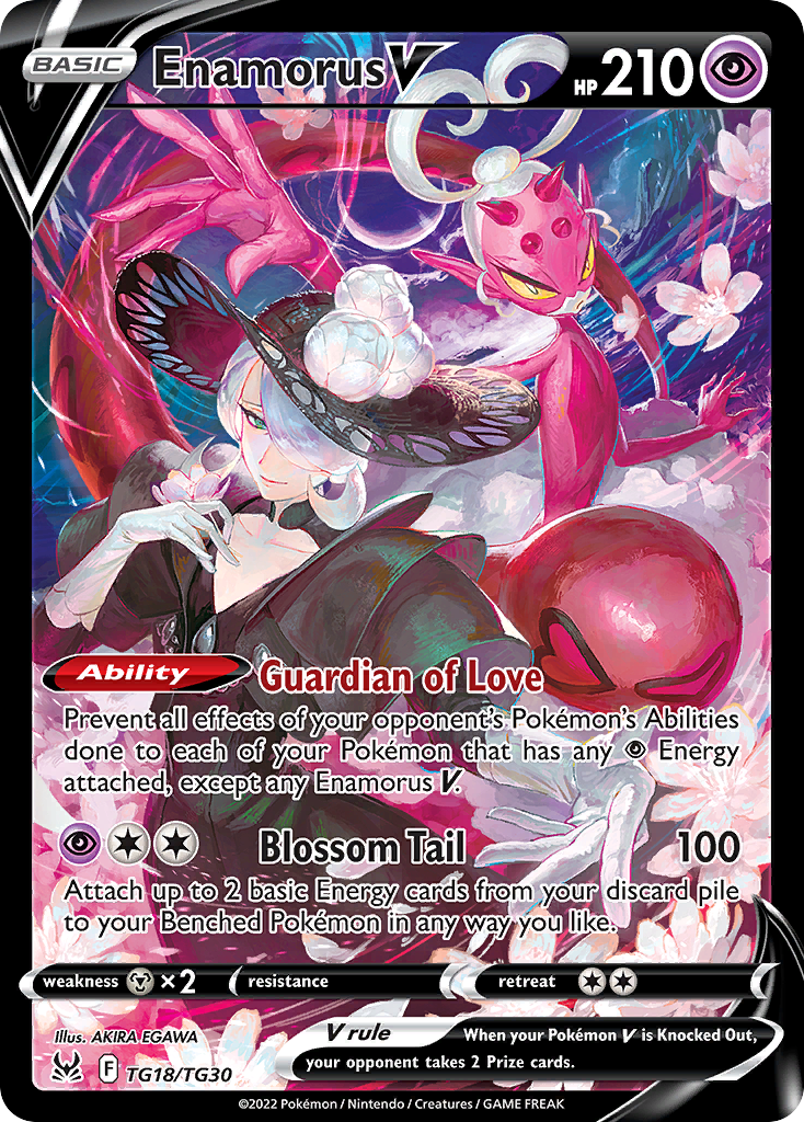 Enamorus V — Origem Perdida Galeria de Treinador TG18