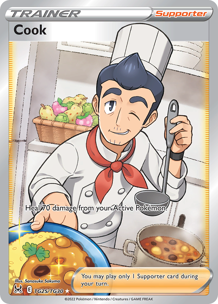 Chef — Origem Perdida Galeria de Treinador TG25