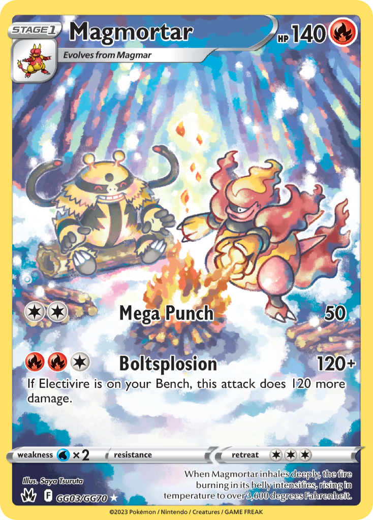 Magmortar — Realeza Absoluta Galeria de Galar GG03