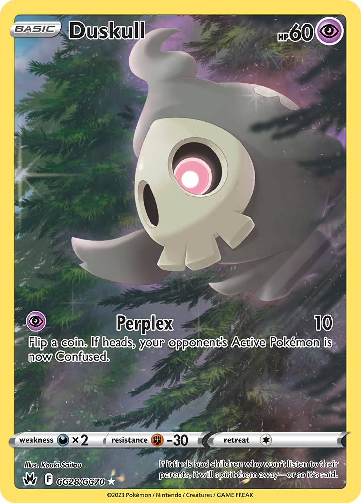 Duskull — Realeza Absoluta Galeria de Galar GG28