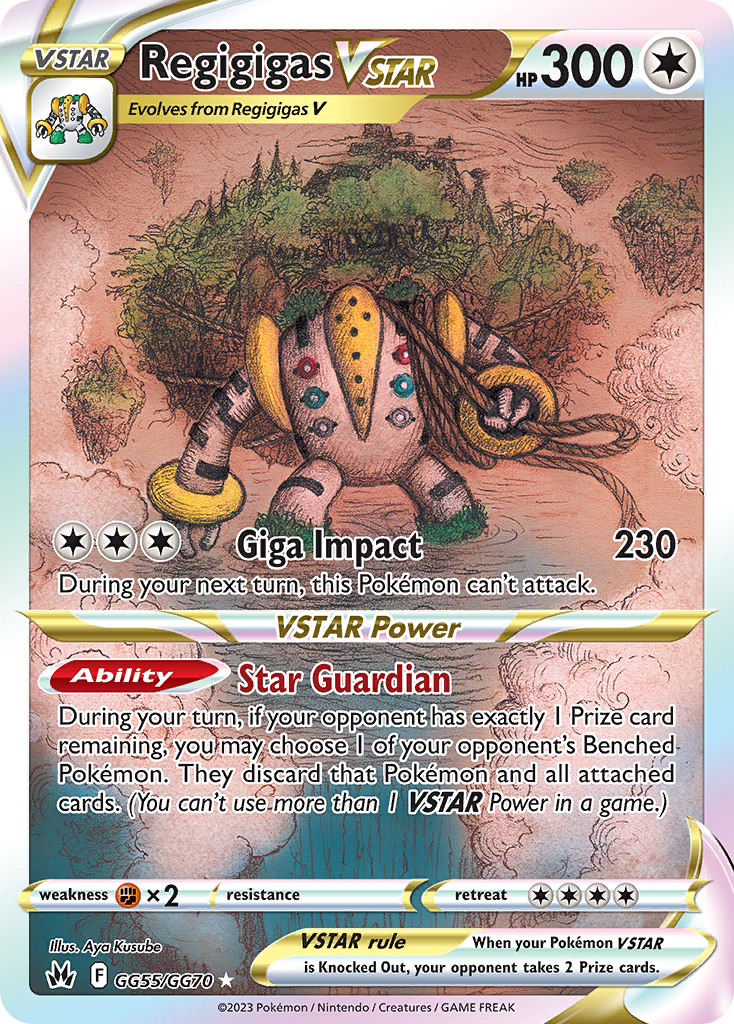 Regigigas V-ASTRO — Realeza Absoluta Galeria de Galar GG55