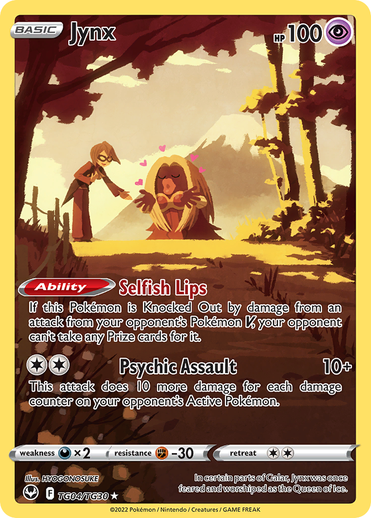Jynx — Tempestade Prateada Galeria de Treinador TG04