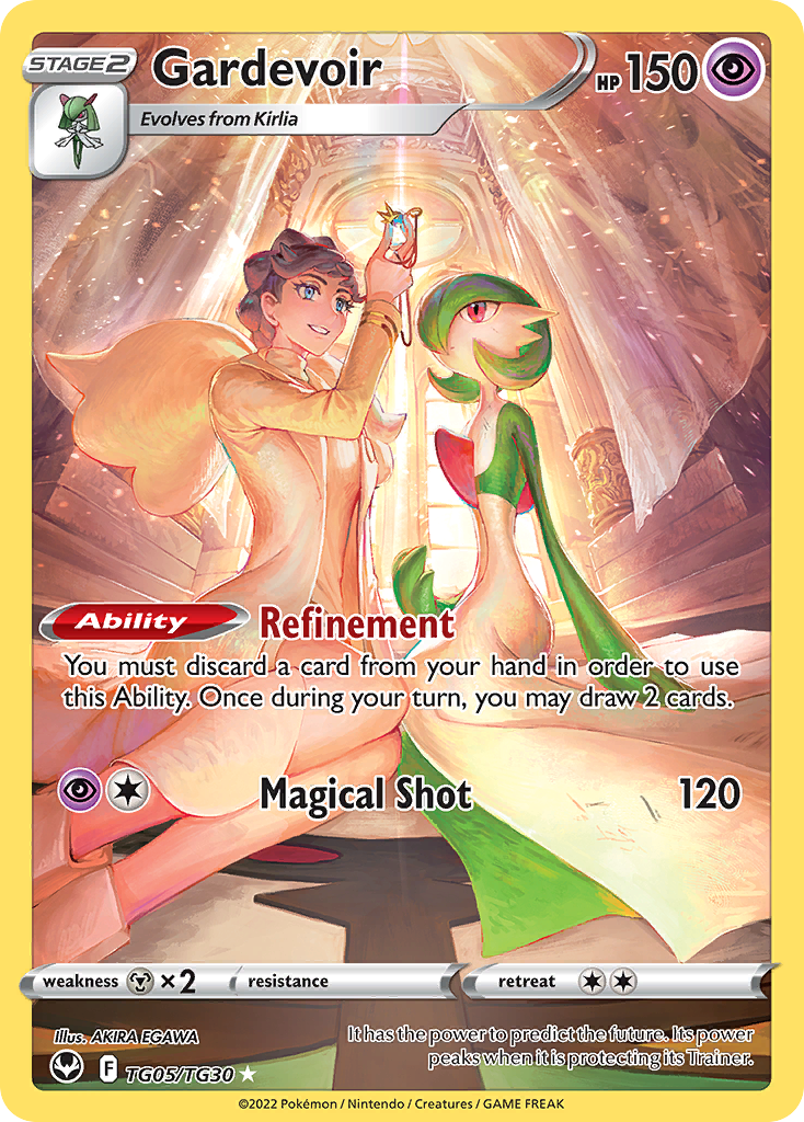 Gardevoir — Tempestade Prateada Galeria de Treinador TG05
