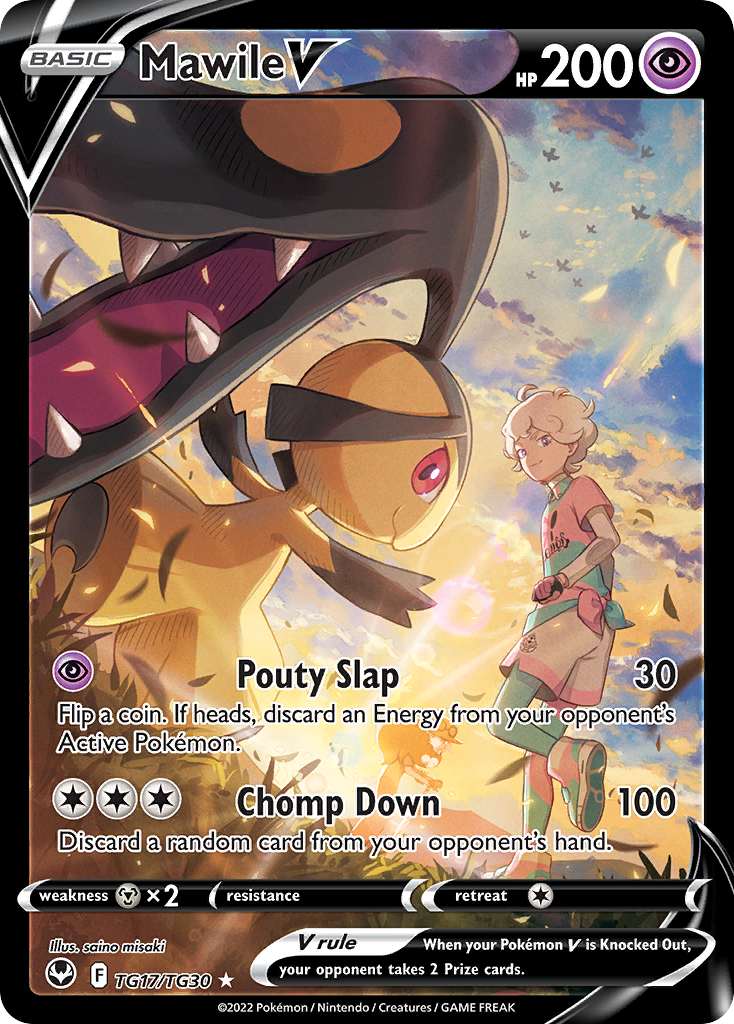 Mawile V — Tempestade Prateada Galeria de Treinador TG17