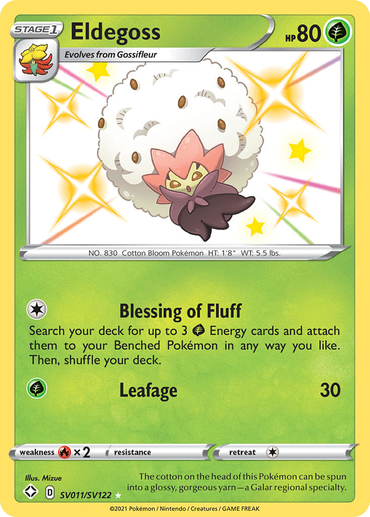 Eldegoss — Destinos Brilhantes Cofre Brilhante SV011