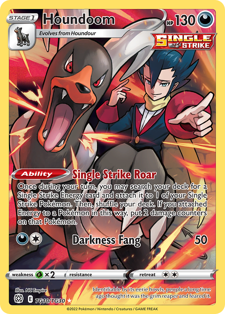 Houndoom — Astros Cintilantes Galeria de Treinador TG10