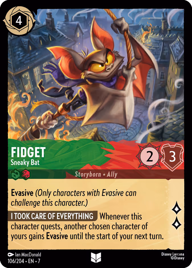 Fidget - Sneaky Bat