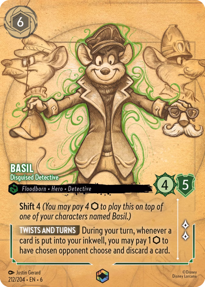 Basil - Disguised Detective — Azurite Sea 212