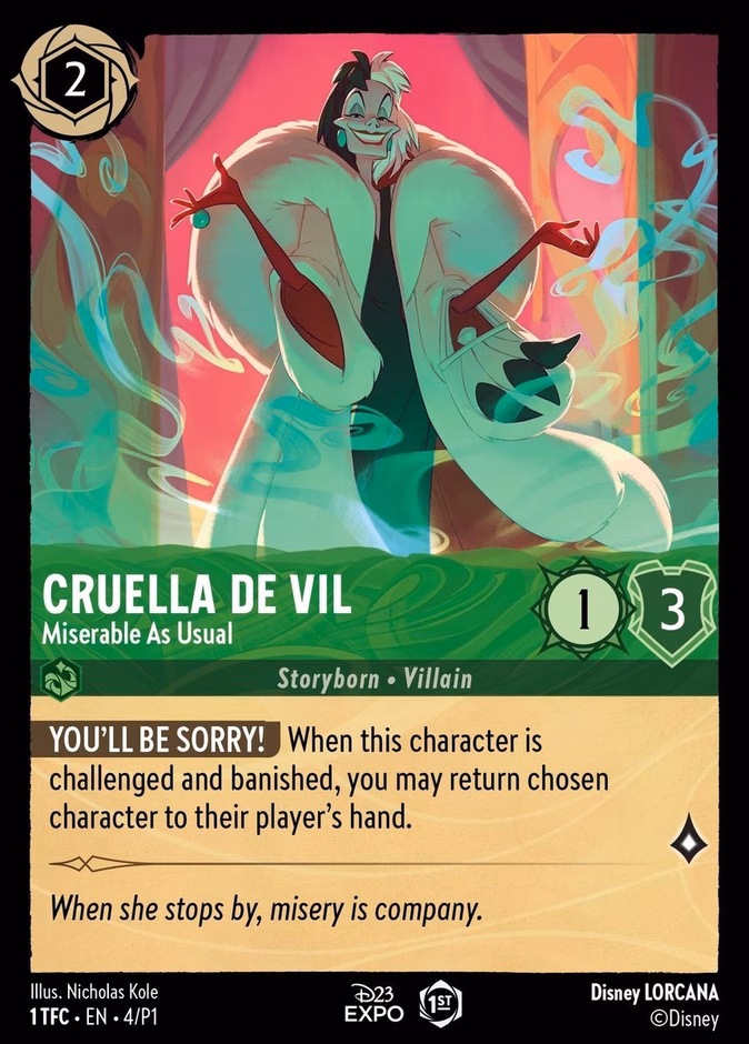 Cruella De Vil - Miserable As Usual — Promo Set 1 4