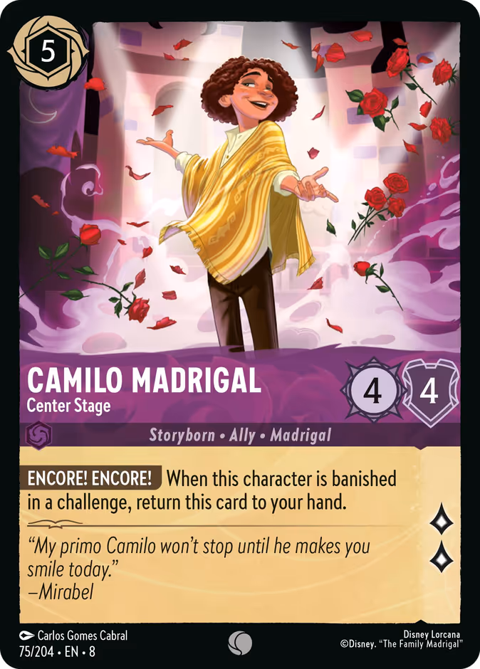 Camilo Madrigal - Center Stage — Reign of Jafar 75