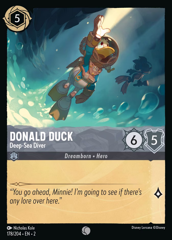 Donald Duck - Deep-Sea Diver — Rise of the Floodborn 178