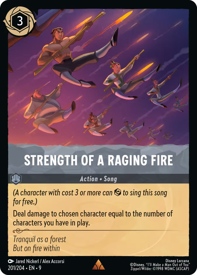 Strength of a Raging Fire — Fabled 201