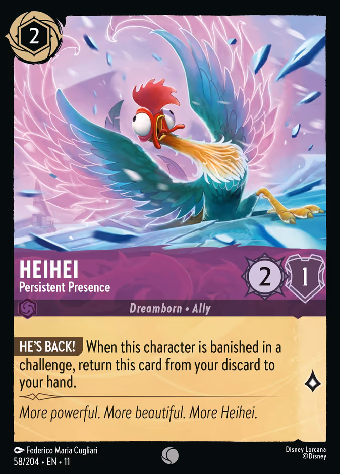 Heihei - Persistent Presence — Winterspell 58