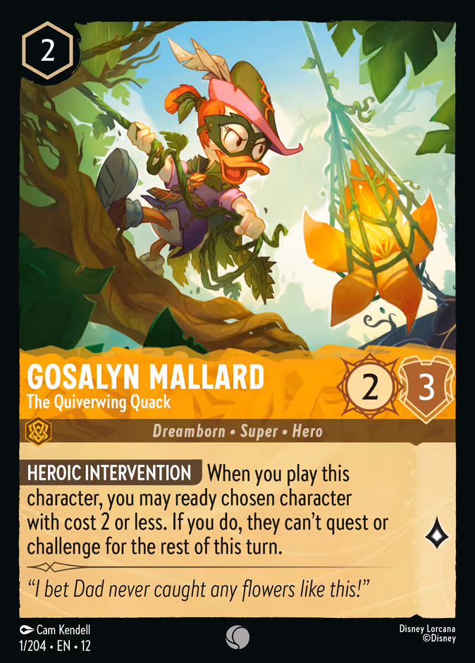Gosalyn Mallard - The Quiverwing Quack — Wilds Unknown 1