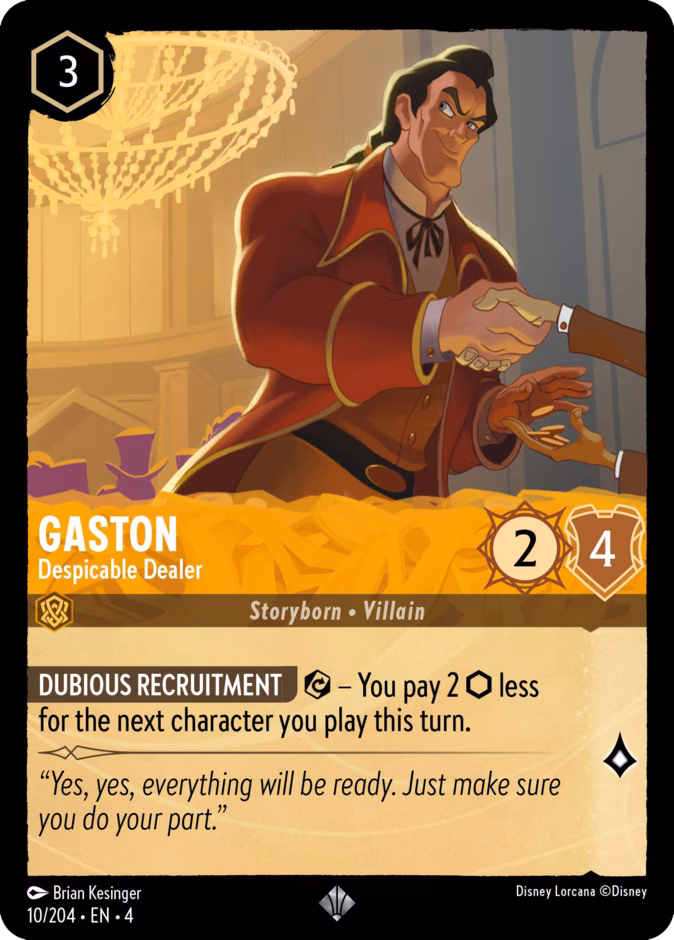 Gaston - Despicable Dealer — Ursula's Return 10