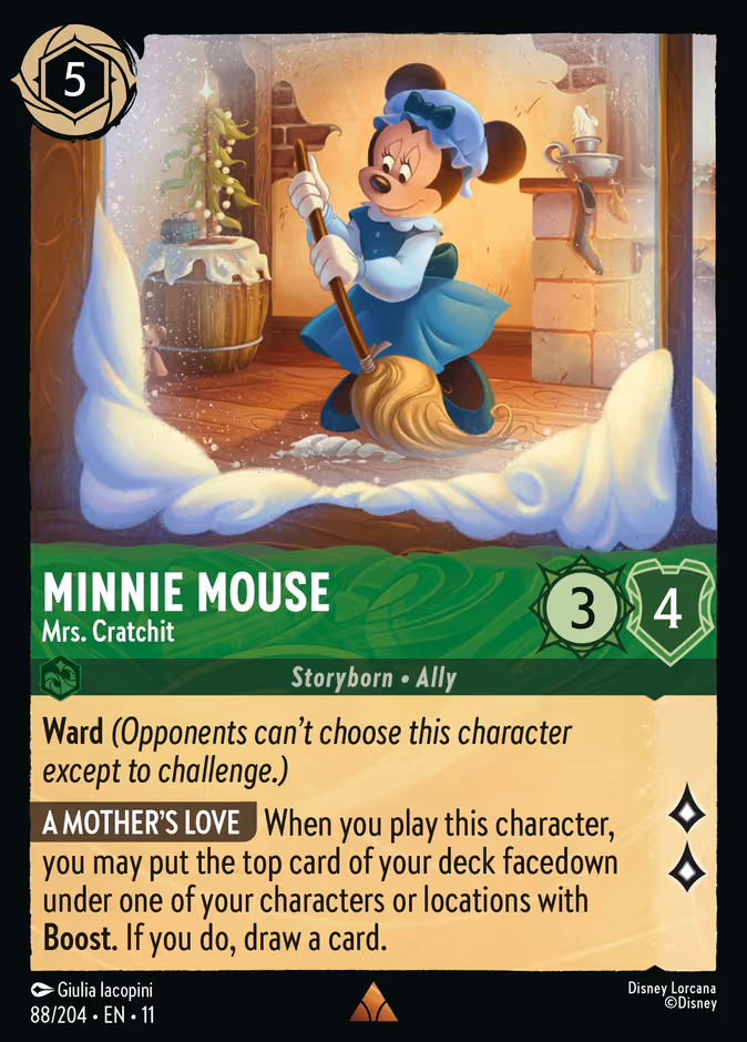 Minnie Mouse - Mrs. Cratchit — Winterspell 88