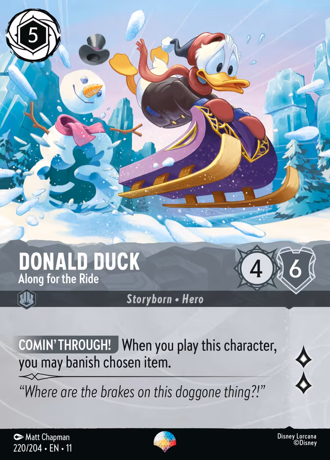 Donald Duck - Along for the Ride — Winterspell 220