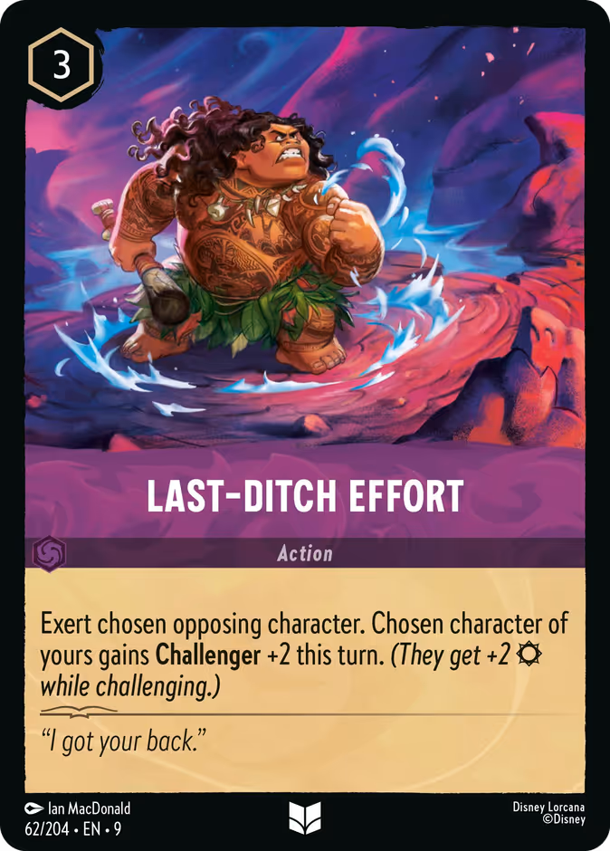 Last-Ditch Effort — Fabled 62