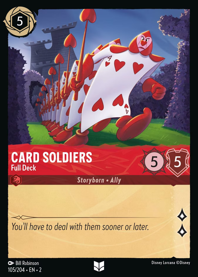 Card Soldiers - Full Deck — Rise of the Floodborn 105