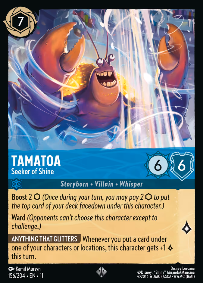 Tamatoa - Seeker of Shine — Winterspell 156