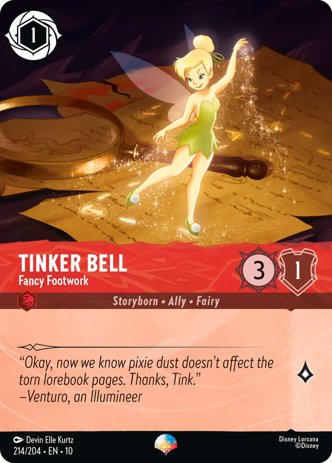 Tinker Bell - Fancy Footwork — Whispers in the Well 214
