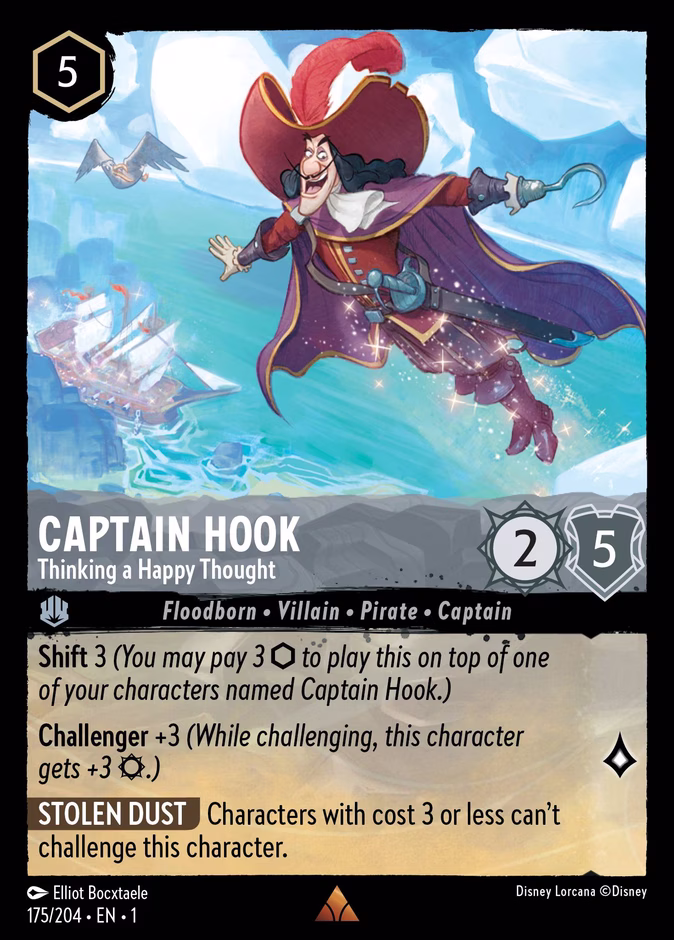 Captain Hook - Thinking a Happy Thought — The First Chapter 175