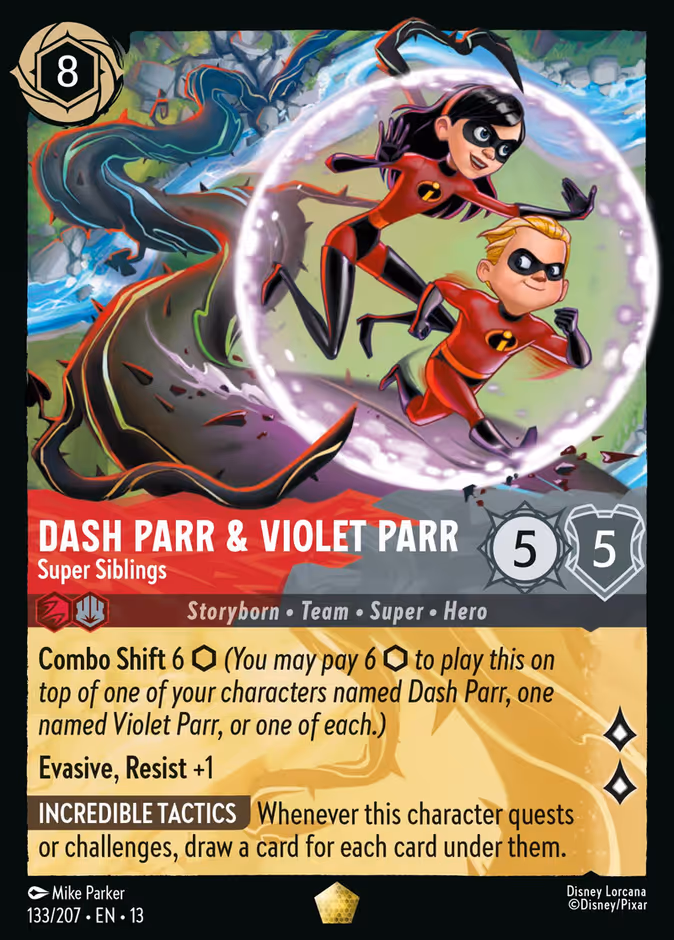 Dash Parr & Violet Parr - Super Siblings — Attack of the Vine! 133