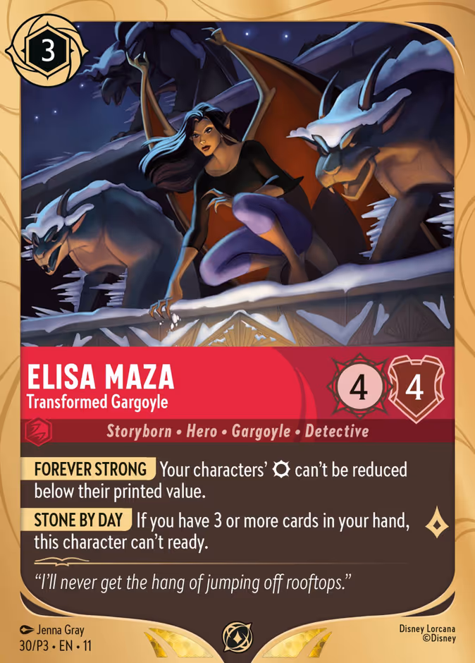Elisa Maza - Transformed Gargoyle — Promo Set 3 30