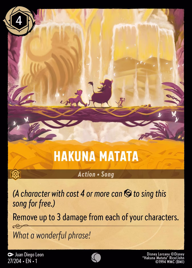 Hakuna Matata — The First Chapter 27