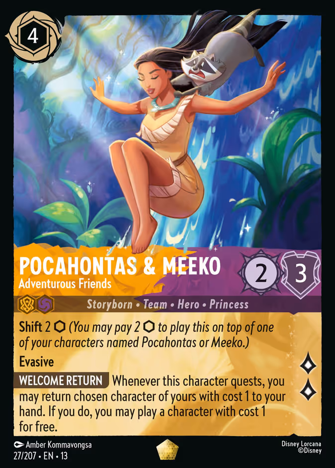 Pocahontas & Meeko - Adventurous Friends