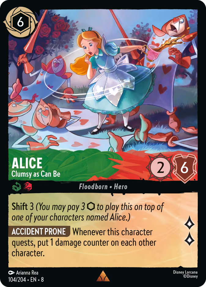 Alice - Clumsy as Can Be — Reign of Jafar 104