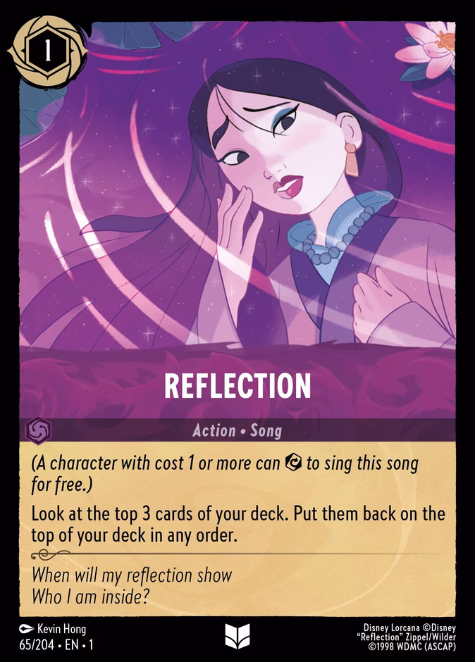 Reflection — The First Chapter 65