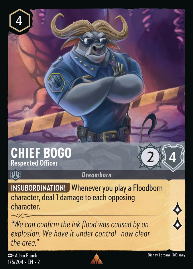 Chief Bogo - Respected Officer — Rise of the Floodborn 175