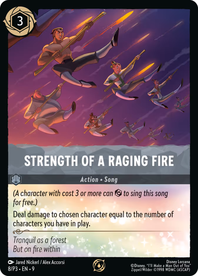 Strength of a Raging Fire — Promo Set 3 8