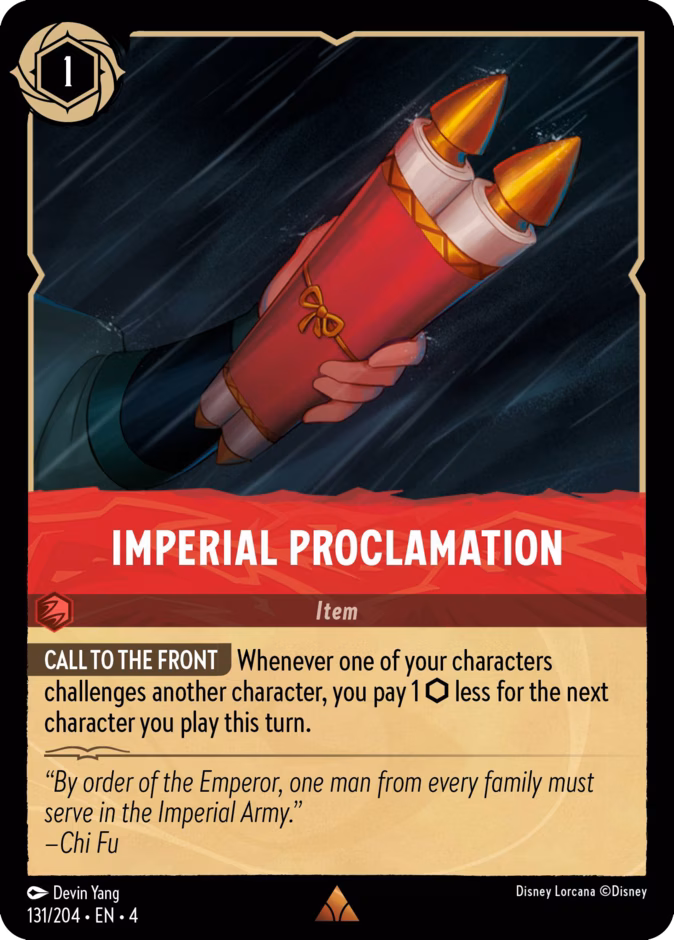 Imperial Proclamation — Ursula's Return 131
