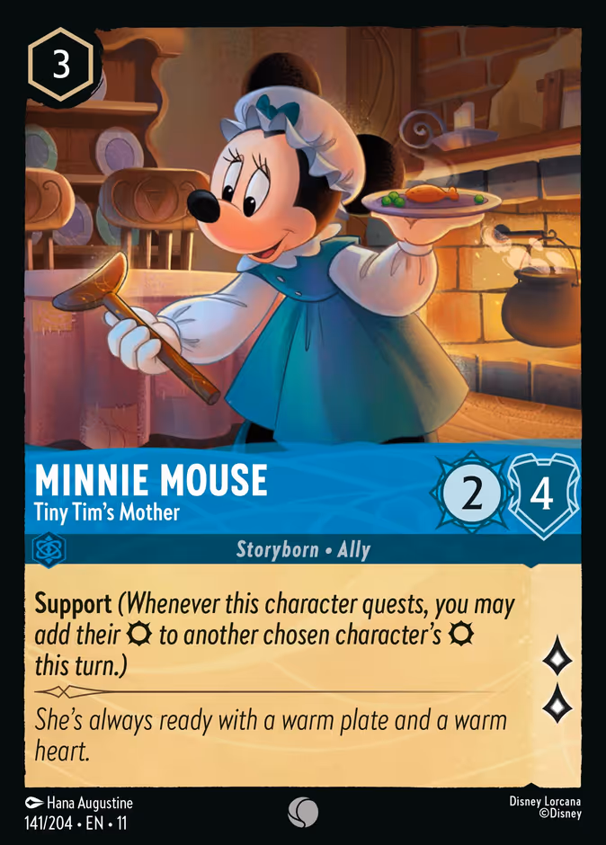 Minnie Mouse - Tiny Tim's Mother — Winterspell 141