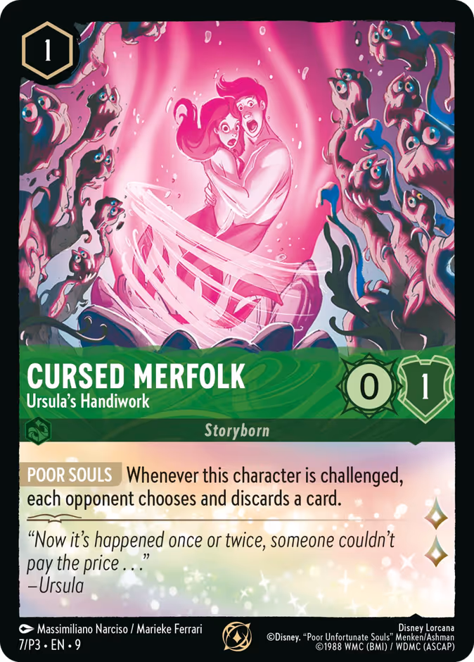 Cursed Merfolk - Ursula's Handiwork — Promo Set 3 7