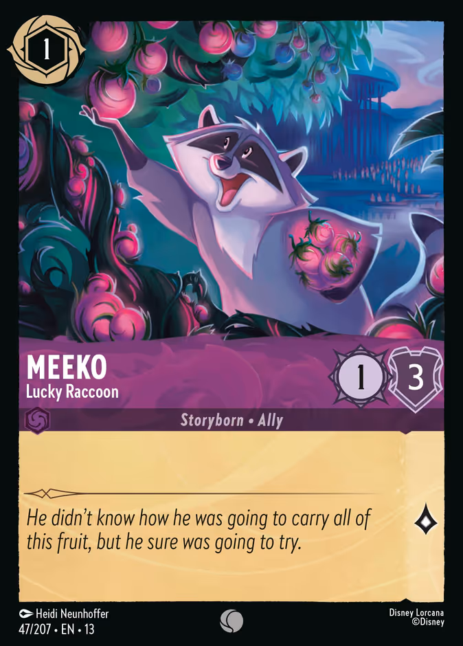 Meeko - Lucky Raccoon