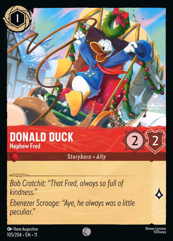 Donald Duck - Nephew Fred — Winterspell 105