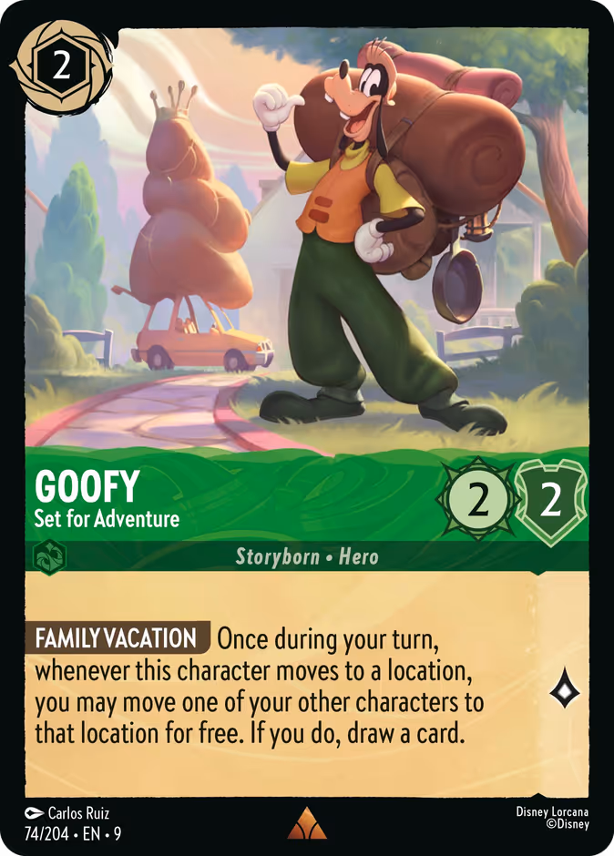 Goofy - Set for Adventure — Fabled 74