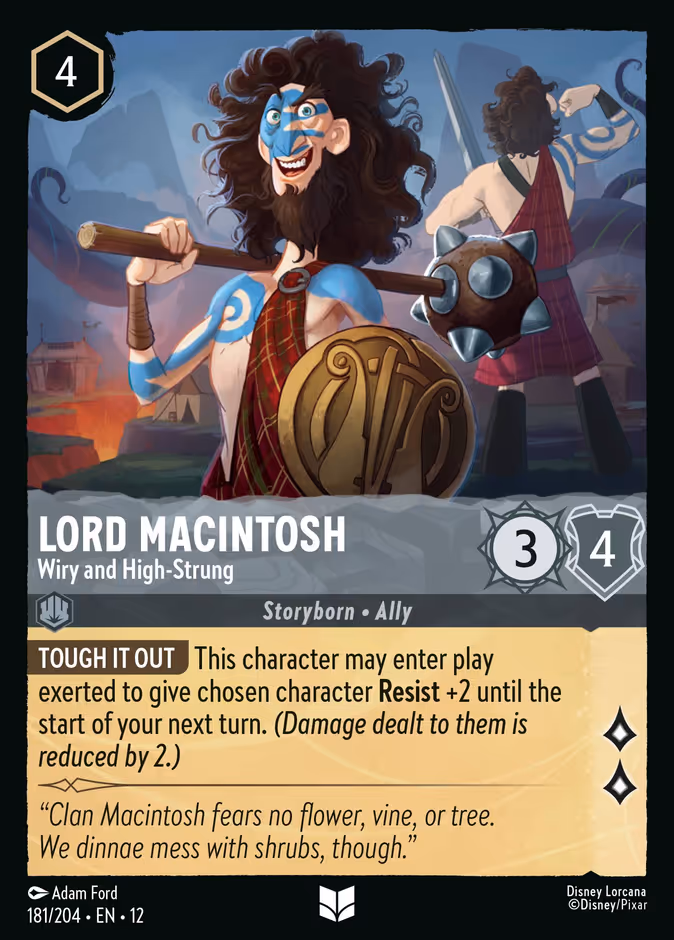 Lord Macintosh - Wiry and High-Strung — Wilds Unknown 181