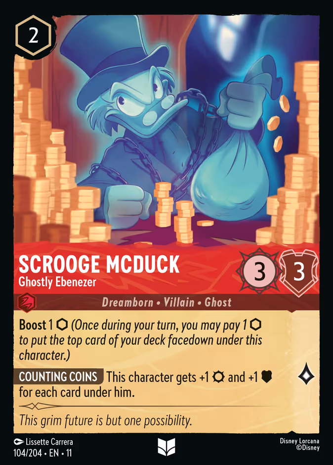 Scrooge McDuck - Ghostly Ebenezer