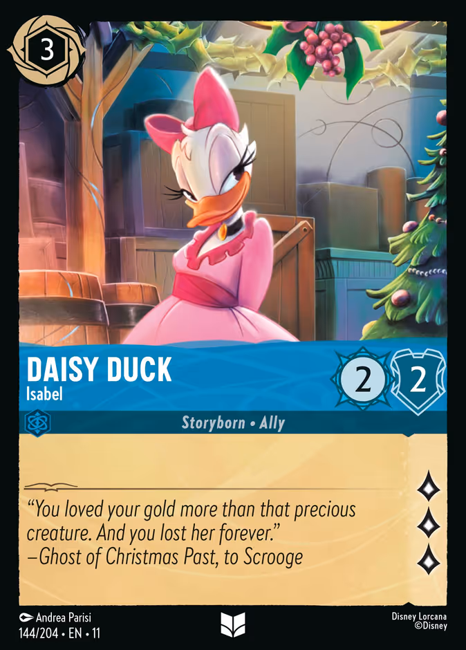 Daisy Duck - Isabel — Winterspell 144