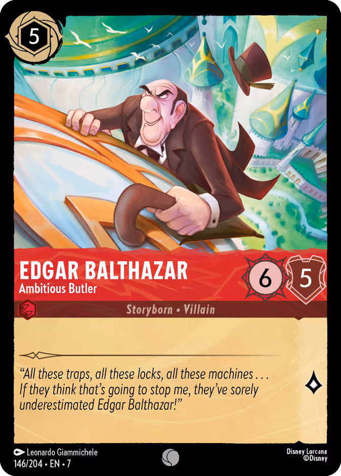 Edgar Balthazar - Ambitious Butler — Archazia's Island 146