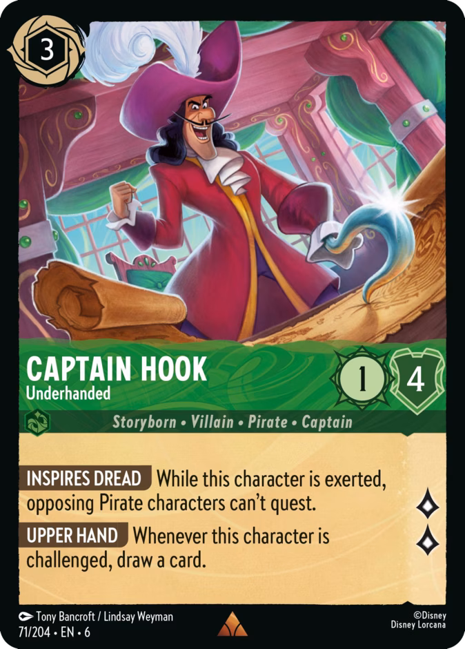Captain Hook - Underhanded