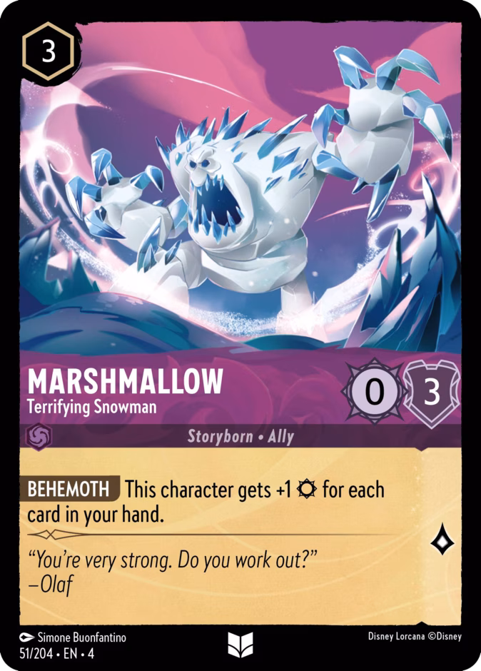 Marshmallow - Terrifying Snowman — Ursula's Return 51