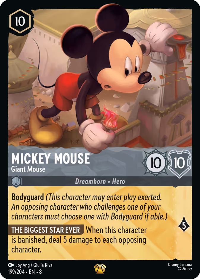 Mickey Mouse - Giant Mouse — Reign of Jafar 199