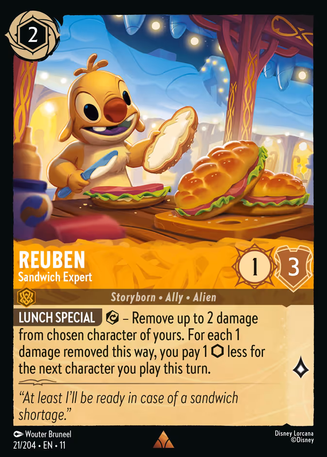Reuben - Sandwich Expert — Winterspell 21
