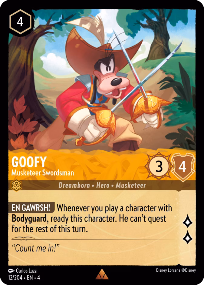 Goofy - Musketeer Swordsman — Ursula's Return 12