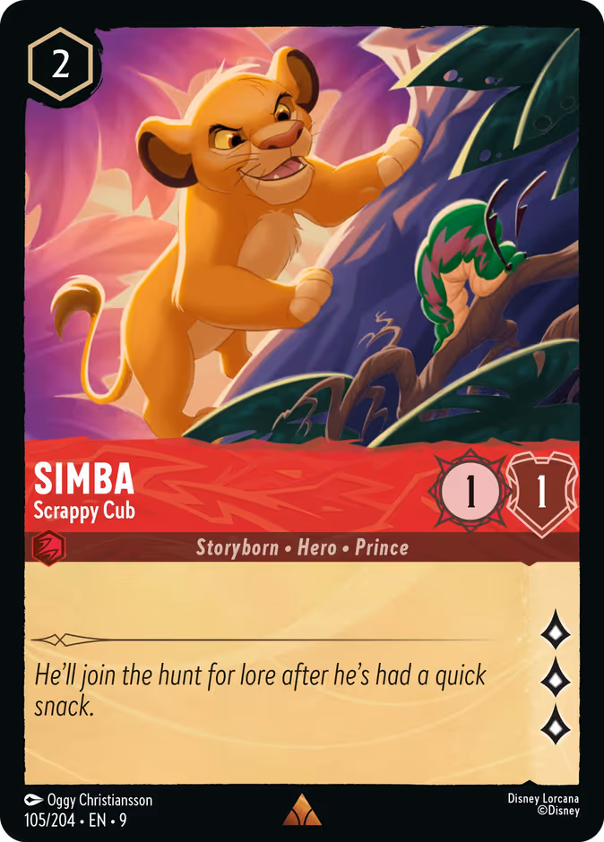 Simba - Scrappy Cub — Fabled 105
